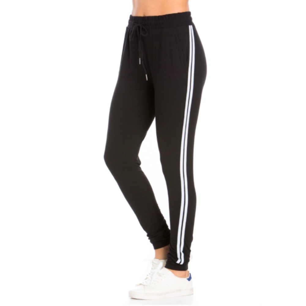 Black Track Pants